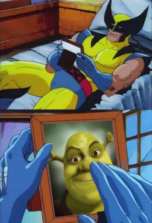 Wolverine Crush on Shrek.jpg