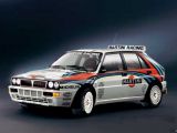 Lancia Delta Integrale. Расово верная раллийная раскраска и канонiчный внешнiй вiдъ.