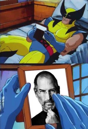 Wolverine Crush on Steve Jobs.jpg