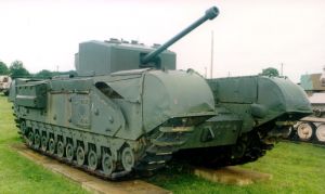 Mk. IV Churchill. Сигара отсутствует