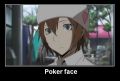 Poker face Durarara edition.